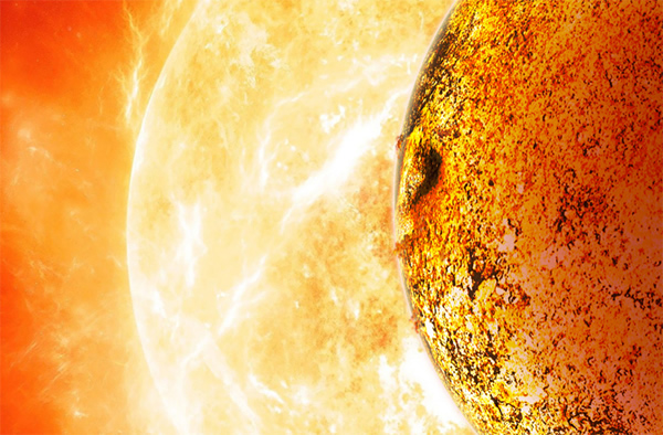 Kepler-78b����Ϊ�������ܴ��ڵ�ϵ�����ǡ���������д��ǰ�����ǹ������ۣ�����������ȵ����20%������ų�����ʯ���Ǿ��������Ƿǳ���������һ�ܽ���8.5