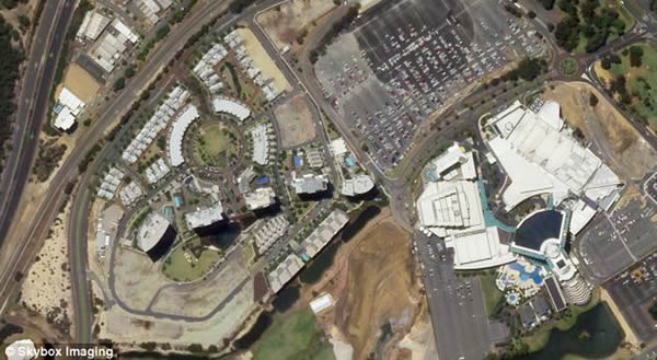 SkySat-1卫星在600公里的轨道上对地面进行观测