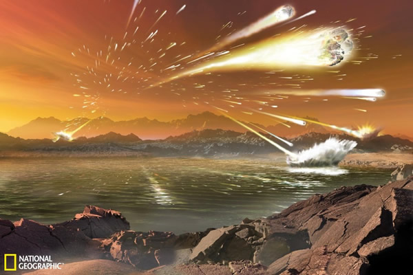 地球遭遇晚期大轰炸