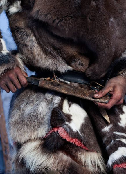 俄罗斯北部楚科特苔原区域一支原住游牧民部落