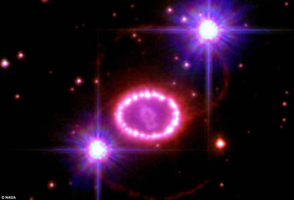 超新星爆发是宇宙中天体重生的一个标志之一
