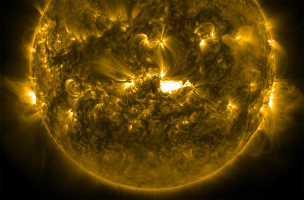 The X1-class solar flare erupted from AR 1944 on Jan. 7. The flare also triggere