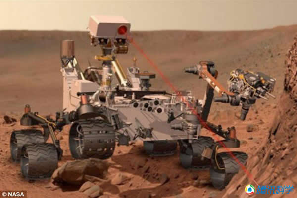 好奇号是一台可移动的火星科学实验室。