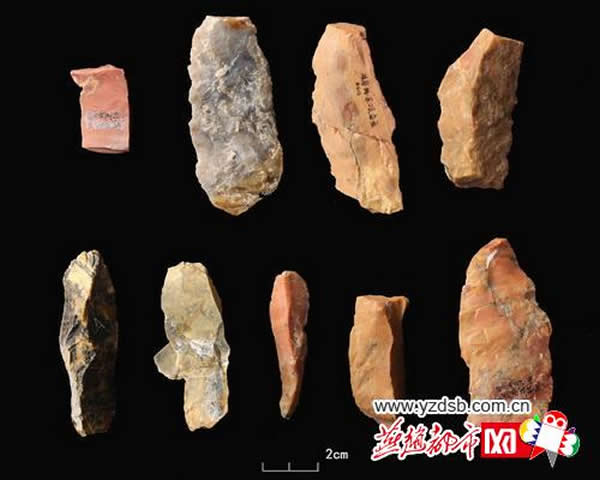 油房遗址的石叶