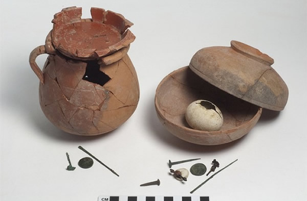 These deposits were buried under an ancient floor in Sardis nearly 2,000 years a