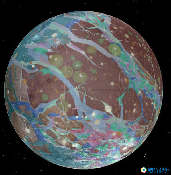天文学家首绘“木卫三”地形图