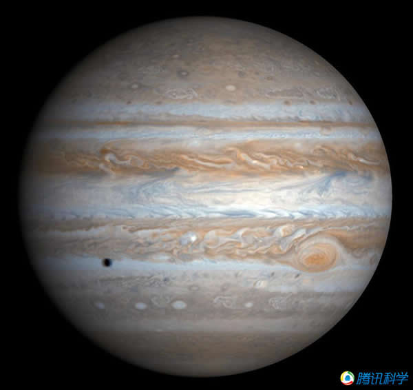 木卫三受到木星强大潮汐力的影响