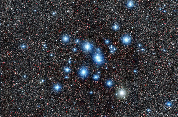 ESO image of star cluster Messier 7 (NGC 6475). View full-resolution version.