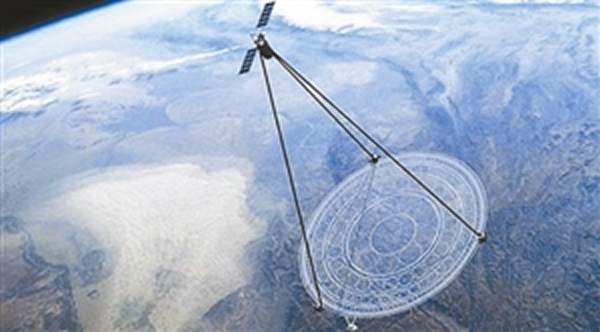 “间谍卫星之王”捕捉地表图像示意图