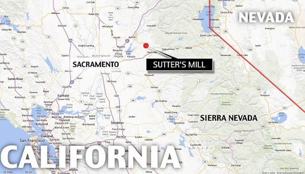 美国加利福尼亚州一对夫妇在自家院子挖出价值六千万古金币