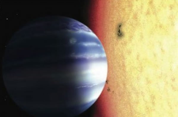 Scientists have detected water vapor features around the hot Jupiter Tau Bootis