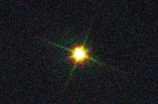 SN 2014J as observed by Hubble on Jan. 31.