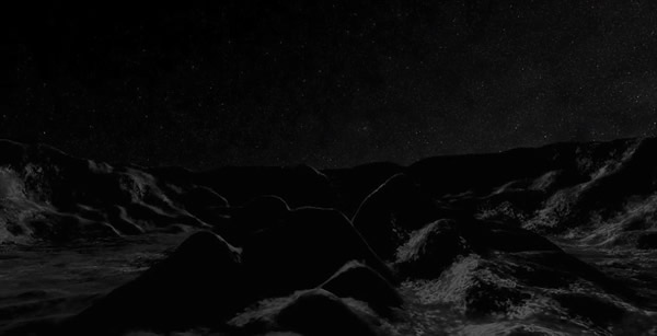 科学家绘制的图像,展示了小行星撞击在月表形成的大坑。