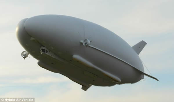 英国公司推出世界上最大的航空飞行器
