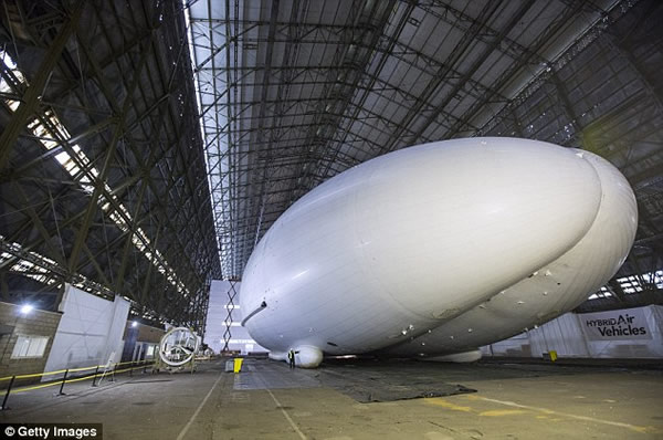 英国公司推出世界上最大的航空飞行器