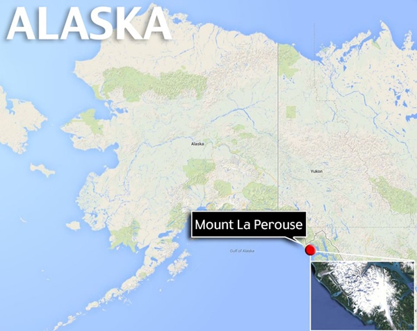 美国阿拉斯加州发生世界上最大的自然山体滑坡