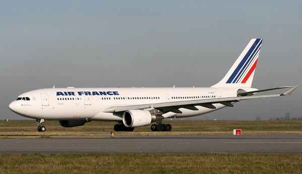 失事前的法国航空447号班机