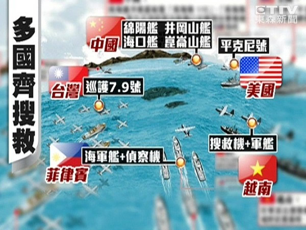 寻马航失联机,各国通力合作!