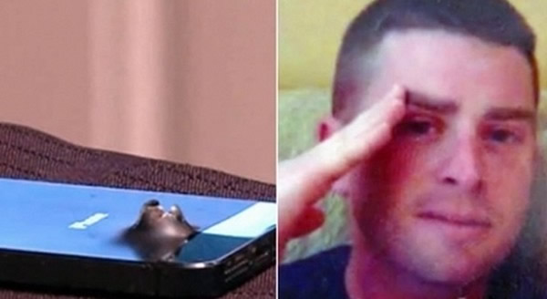 ����һ�������ڰ�����ִ������ʱ����ɱʽը��Ϯ��iPhone 5S����