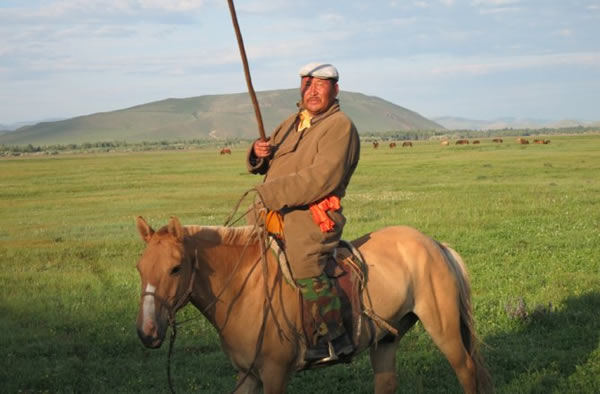 Some 800 years ago, ancestors of modern Mongolians conquered the world on horseb