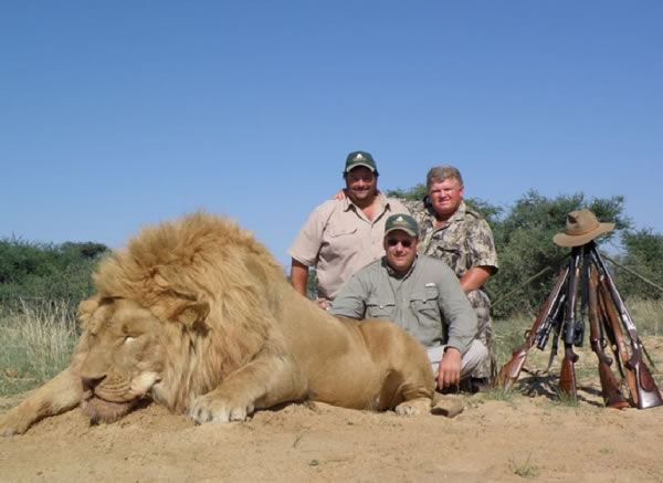 商业性猎杀狮子