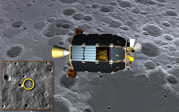 探测到了因小流星体撞击月球而产生的尘埃