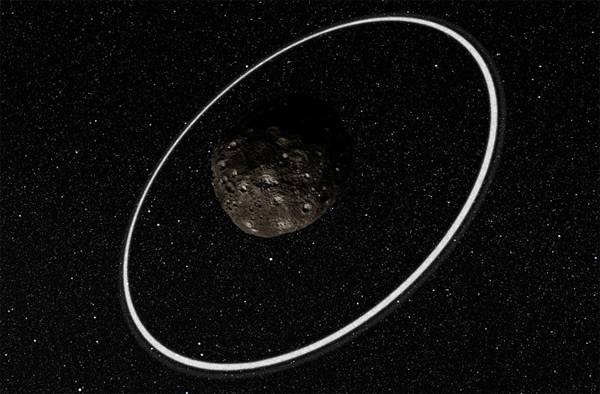 First Asteroid Found Sporting a Ring System