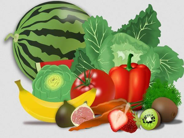 水果蔬菜的摄入量越多越有利于降低各个年龄段人群的死亡率