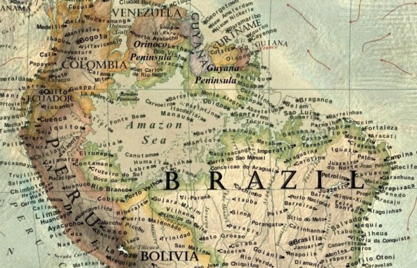 巴西的亚马逊区域会形成亚马逊海。