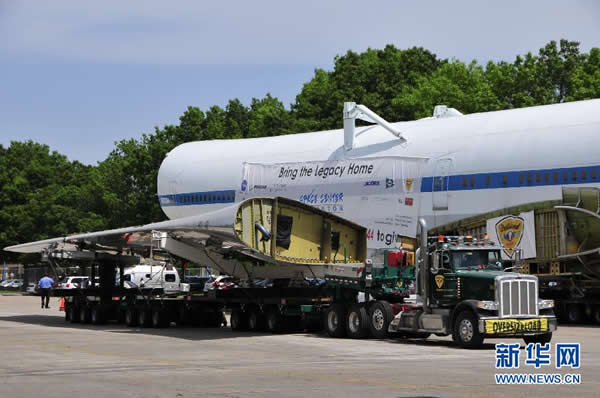 美国国家航空航天局的航天飞机专用运输机波音