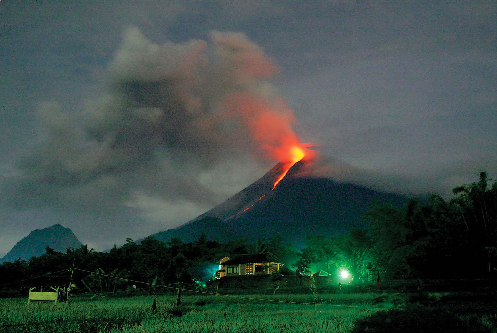 印尼默拉皮(MERAPI)火山