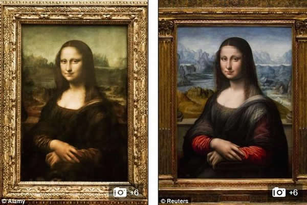 德国研究人员对比分析两个版本的《蒙娜丽莎》,发现这是世界上首幅3D画像。