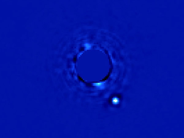 双子座行星成像仪(GPI)拍摄到有史以来最清晰的系外行星(Beta Pictoris b)照片