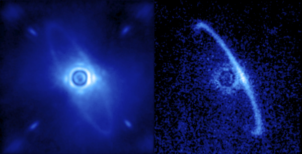 双子座行星成像仪(GPI)拍摄到有史以来最清晰的系外行星(Beta Pictoris b)照片