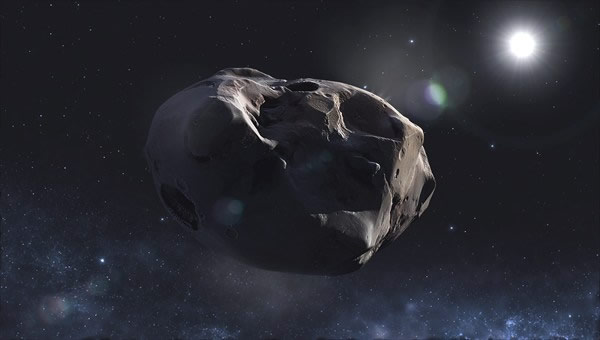 67P-Churyumov Gerasimenko彗星艺术效果图