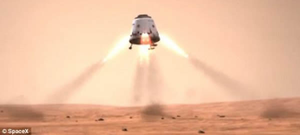 4月这家公司进行了一项十分成功的火箭测试,这期间它从佛罗里达发射一枚 “鹰隼9”号两级火箭,在这之前,这项测试的时间被3次推迟。这张插图显示了太空探索技术公司的