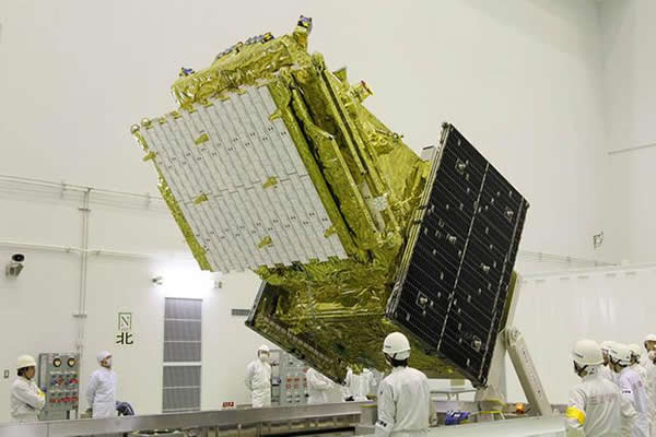 先进陆地观测卫星-2(ALOS-2)号卫星由日本宇宙研究开发机构、三菱重工联合打造