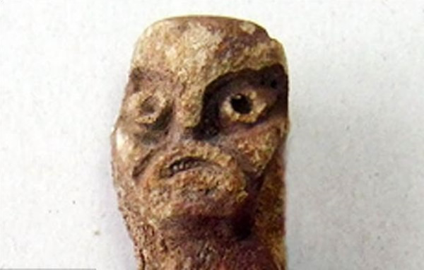 塞尔维亚男子在俄罗斯南部捕鱼时发现4000年前铜器时代雕像