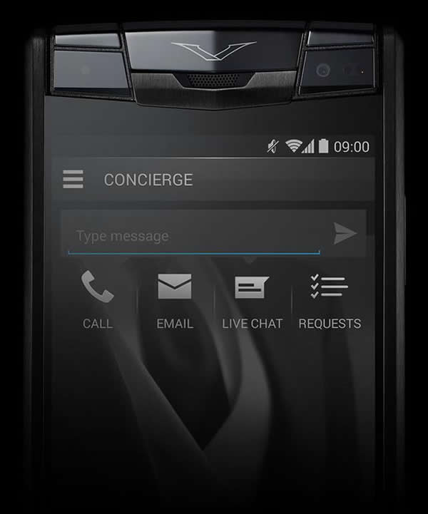 ȫ��֪���ݻ��ֻ�����Vertu�Ƴ������콢���ݻ������ֻ�Vertu Signature Touch