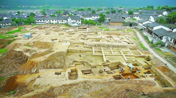 四川广元市昭化区昭化镇在建工地发现大规模秦