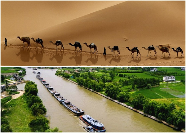拥有两千多年历史文明的中国“大运河”和“丝绸之路”申遗双双成功
