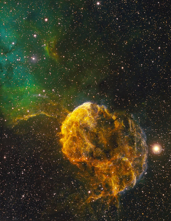 水母星云(作者:Bob Franke)