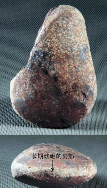凌家滩先人用废的石斧