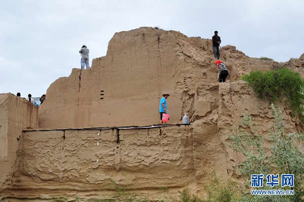 旧石器时代遗址水洞沟第六次考古发掘工作