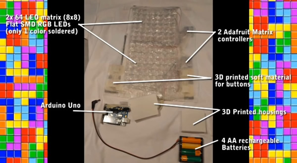 方块T恤由简单零件组建而成