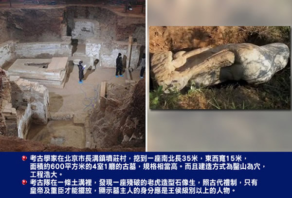 北京市长沟镇坟庄村挖到奇怪古墓：唐风墓葬、金代钱币穿越2百年