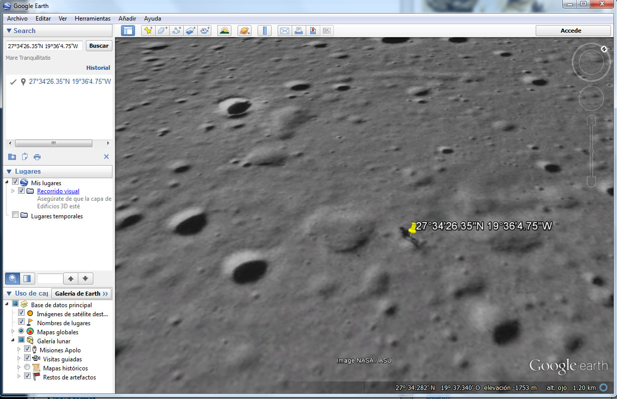 Google Moon������NASA�������Ӱ���о��֡���Ӱ��