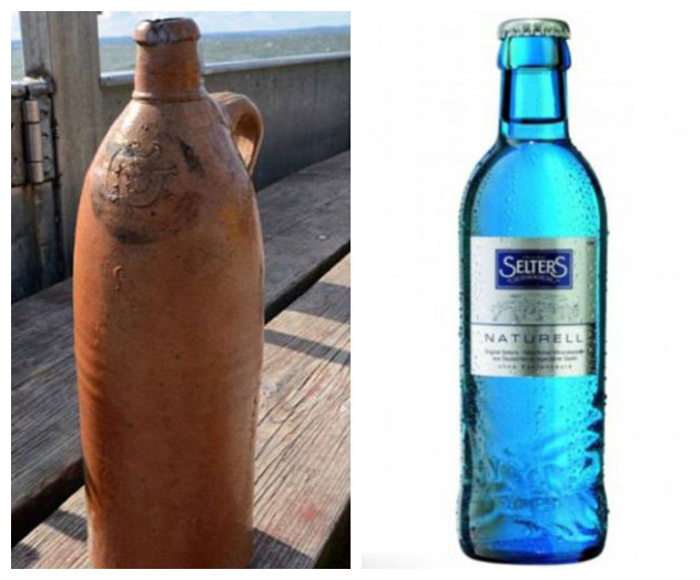 ������ѧ���ڸ�˹�˺�������200��ǰʥ��˹(Selters)��Ȫˮƿ �����ƿ�е�Һ���Ǿ�