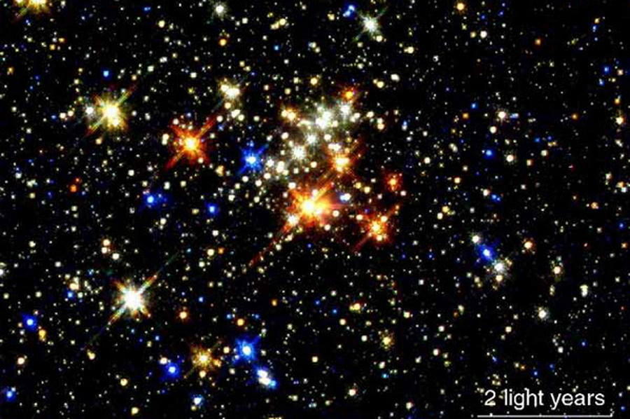 4、银河系内超大星团