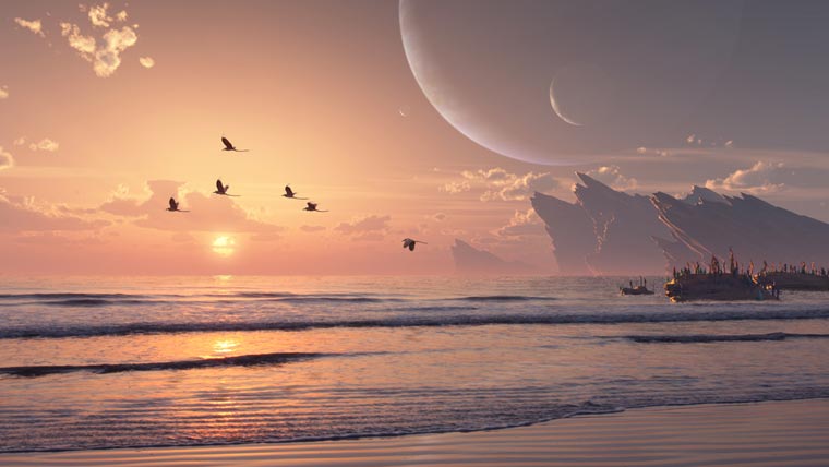 ��̫��ϵ������Ѱ��ˮ������Ҷ����